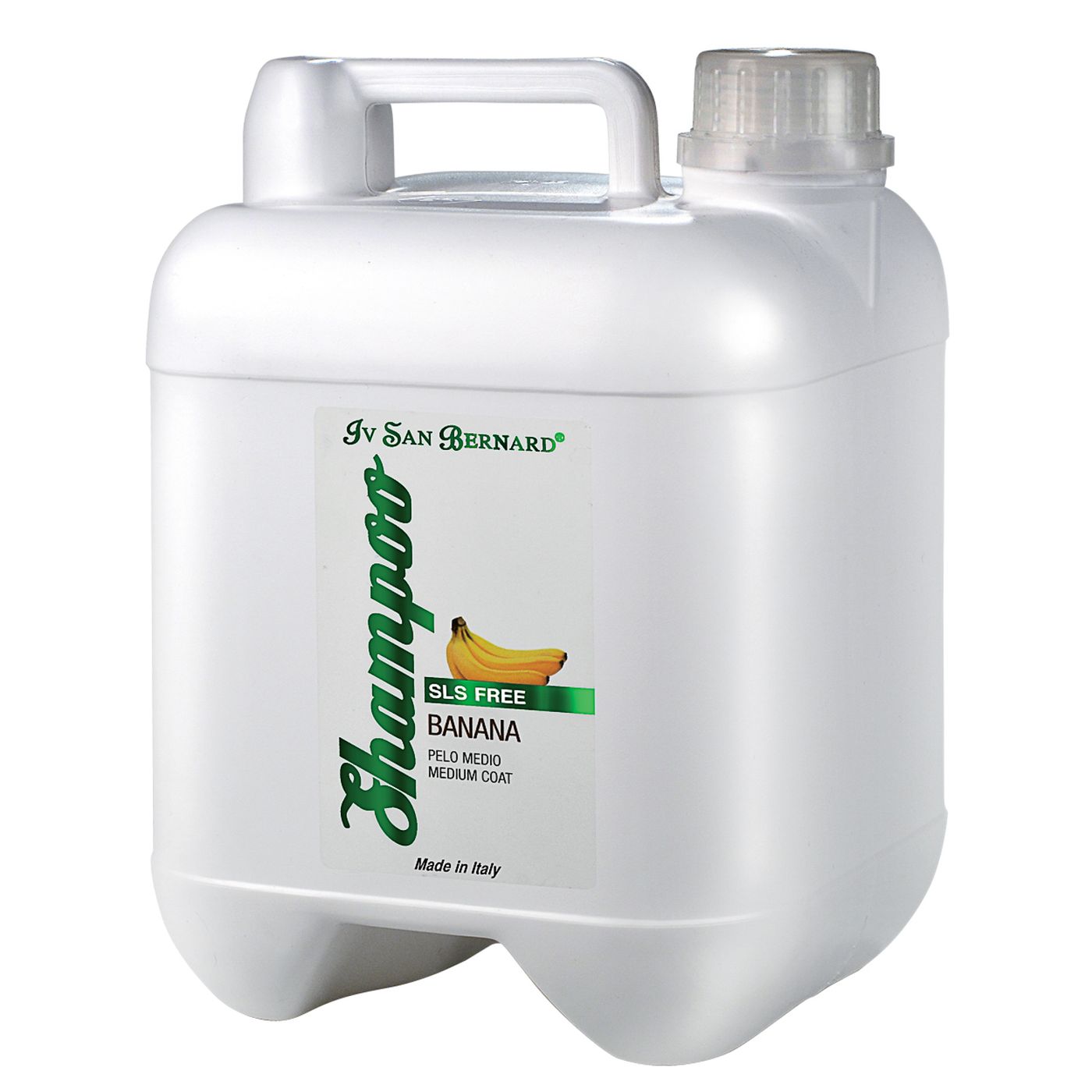 ISB Traditional Line PLUS Banana Шампунь для шерсти средней длины без лаурилсульфата натрия 5 л
