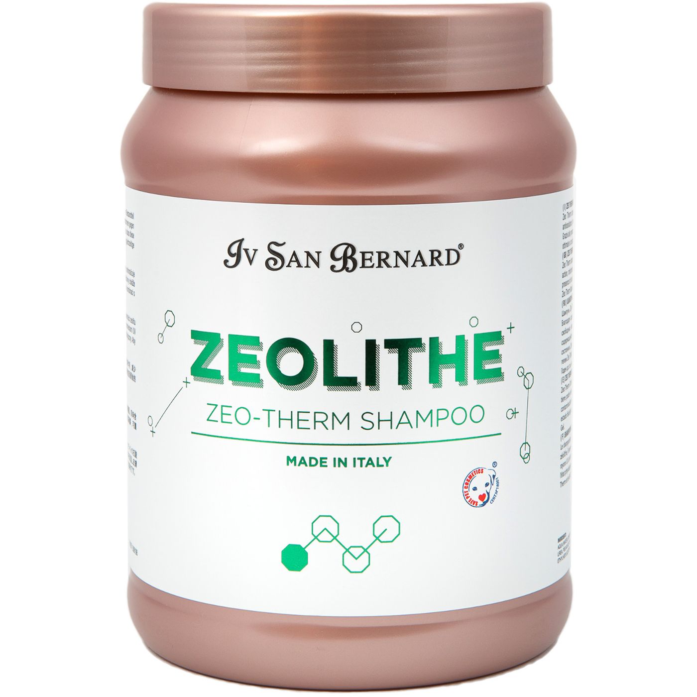 ISB Zeolithe Шампунь для поврежденной кожи и шерсти Zeo Therm Shampoo без лаурилсульфата натрия 1 л — фото 2