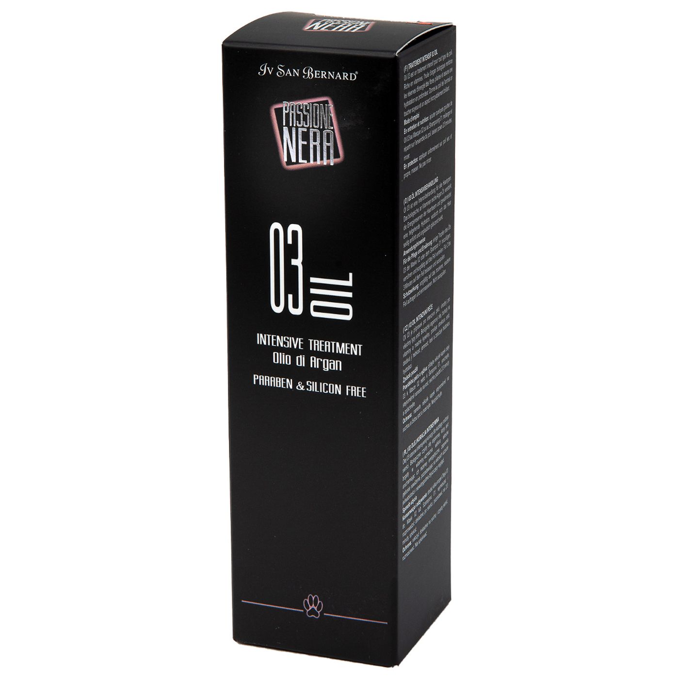 ISB Black Passion 03 Аргановое масло для интенсивного восстановления и лечение для всех типов шерсти 100 мл — фото 5