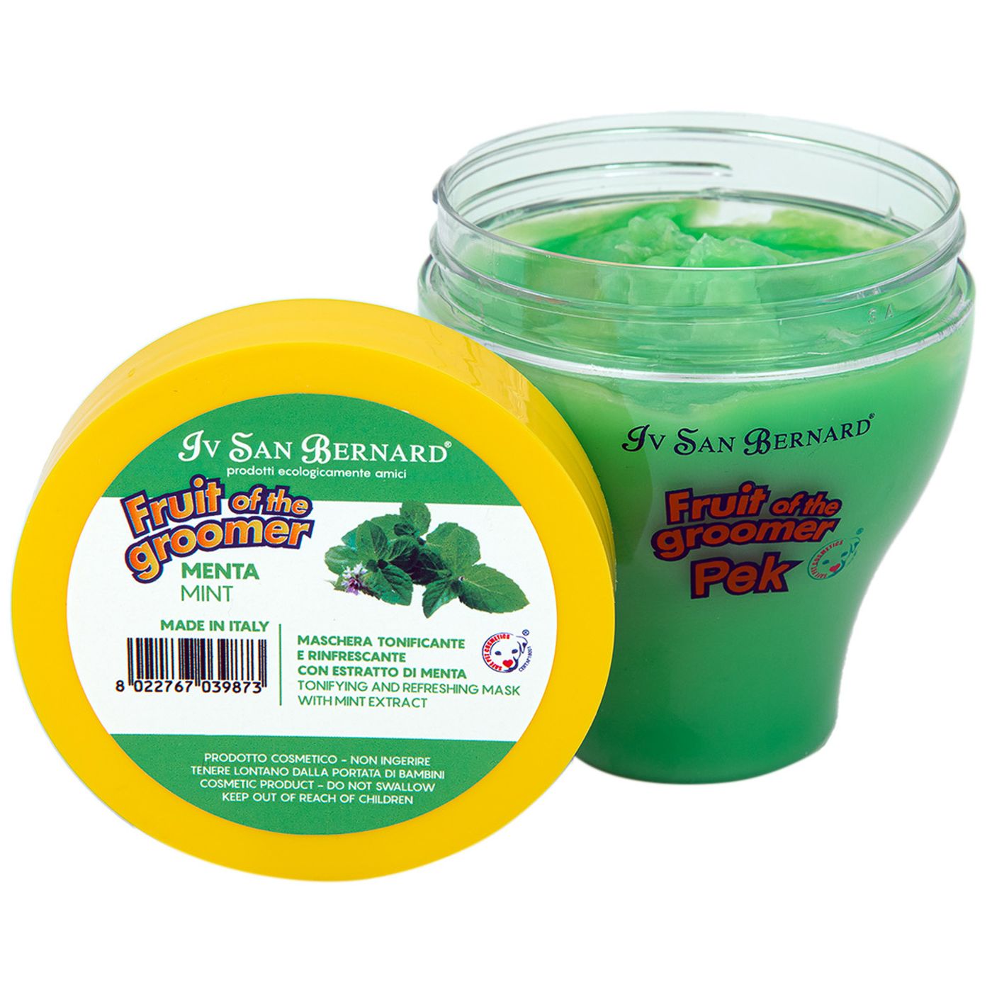 ISB Fruit of the Groomer Mint Восстанавливающая маска для любого типа шерсти с витамином В6 250 мл — фото 5