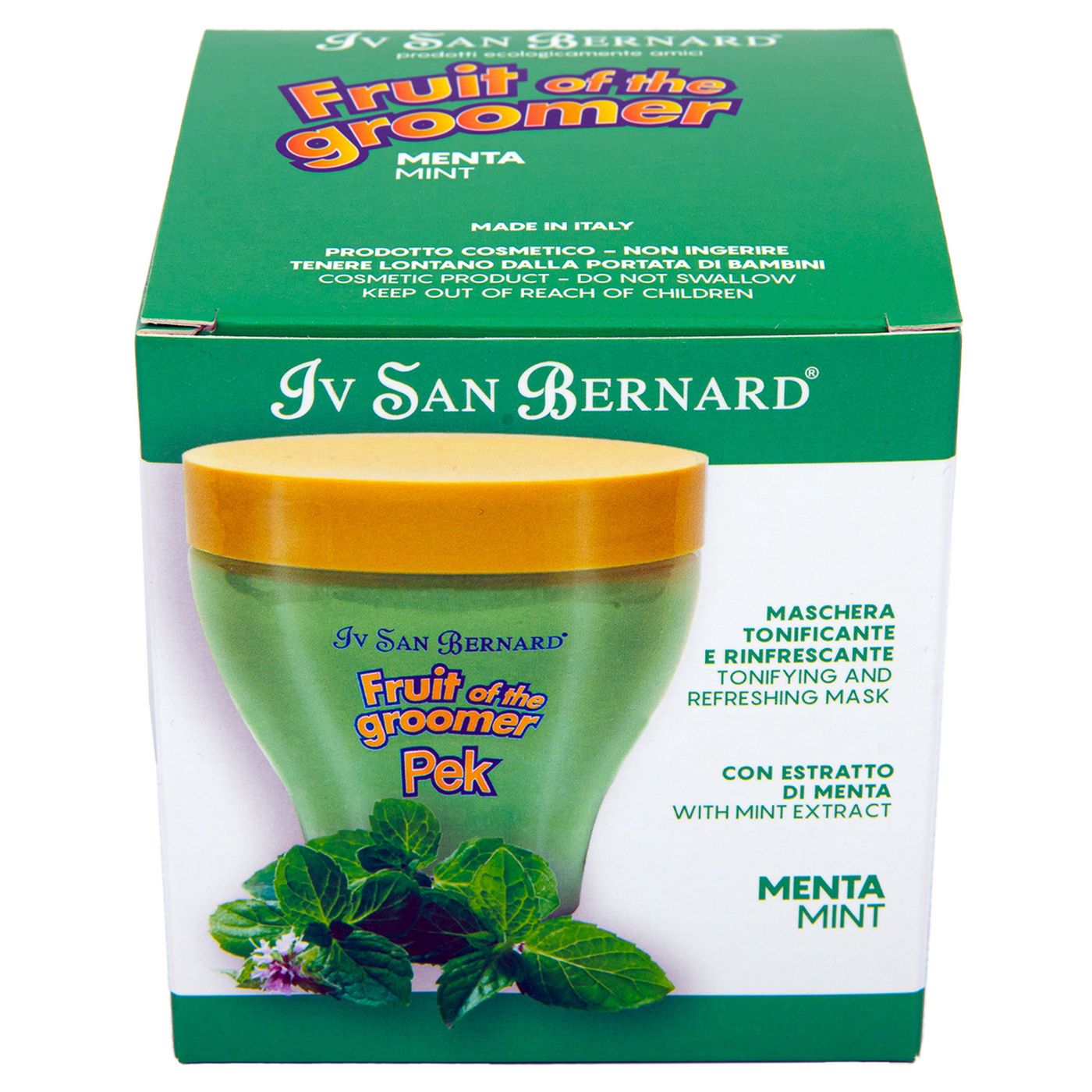 ISB Fruit of the Groomer Mint Восстанавливающая маска для любого типа шерсти с витамином В6 250 мл — фото 6