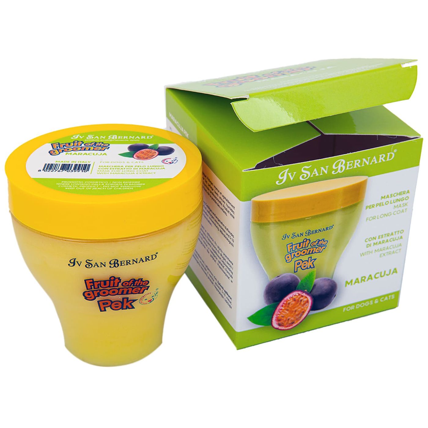 ISB Fruit of the Groomer Maracuja Восстанавливающая маска для длинной шерсти с протеинами 250 мл СКИДКА 40% — фото 9