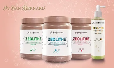 Линия Iv San Bernard Zeolithe: шампунь, маска и гель Zeo-Therm