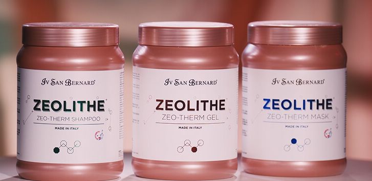 Линия Iv San Bernard Zeolithe: шампунь, гель и маска Zeo-Therm